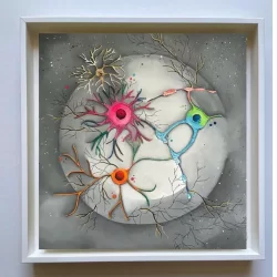 "Bava" – painting by Mithali Shetty