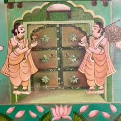 The Flutes Call – painting by Mithali Shetty